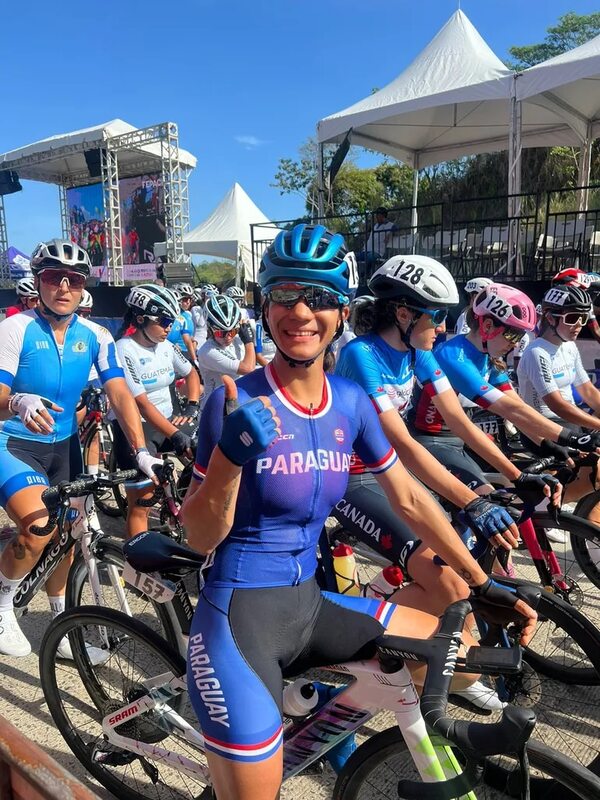 Agua Marina a segundos de la cima en Panamericano de Ciclismo - Polideportivo - ABC Color