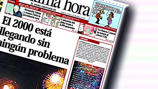 El diseño de las páginas de Última Hora, una rica historia