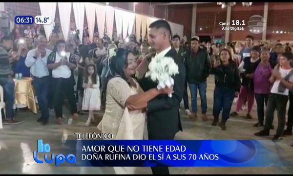 La boda del año: Doña Rufina dio el sí rodeada de 2.000 personas | Telefuturo