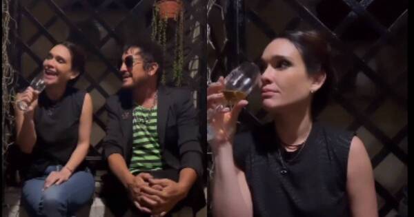 La Nación / “Me cansé de amarte”: Lali y estrella de Los Rancheros protagonizaron cómica peña