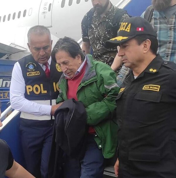 Expresidente Toledo llega al Perú extraditado desde EE.UU. - ADN Digital
