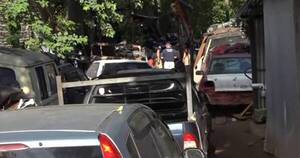 La Nación / Cifras alarmantes: en Paraguay se roban cinco autos por día y el 60% para en desarmaderos