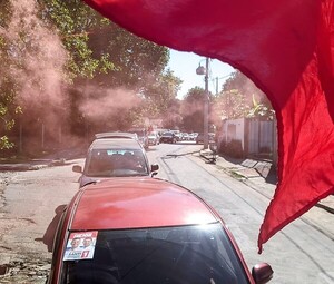 Vecinos unidos le dicen “¡NO!” al globalismo efrainista y salen a demostrar la fuerza republicana que “arrasará en los comicios" – La Mira Digital
