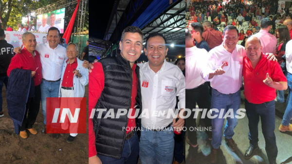 EL CANDIDATO A SENADOR ROLANDO ÁLVAREZ SPINASSI AGRADECE EL APOYO RECIBIDO DURANTE EL CIERRE DE CAMPAÑA EN ITAPÚA - Itapúa Noticias