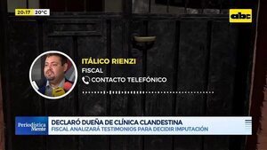 Video: Declaró dueña de clínica clandestina - Periodísticamente - ABC Color
