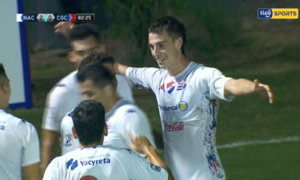 VIDEO) Nacional le gana cómodamente al General Caballero