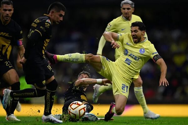 América empata con Pumas en el torneo Clausura de México - Fútbol Internacional - ABC Color