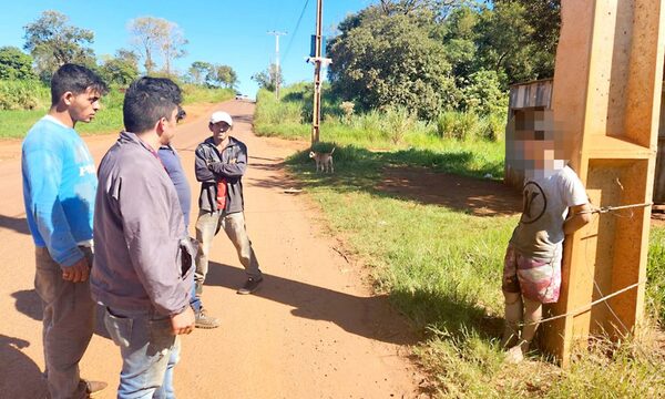 Fiscal imputa y pide prisión de delincuente que fue reducido por su víctima y atado a un poste – Diario TNPRESS