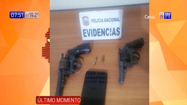 Capturan a presuntos motochorros en Capiatá - Noticias Paraguay