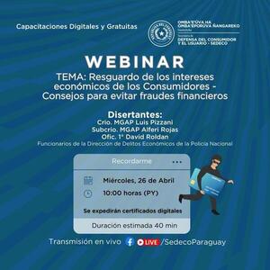 Sedeco realiza capacitaciones virtuales gratuitos y con certificación - .::Agencia IP::.