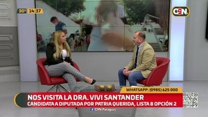 Nos visita la Dra. Vivi Santander, candidata a diputada - C9N