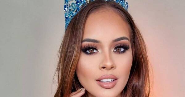 La Nación / “Trabajando duro por esa corona”: Dahiana Gatzke se prepara para el Miss Mundo