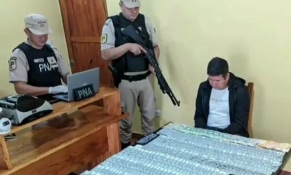 Concejal fue detenido con USD 45.000 en Argentina - OviedoPress