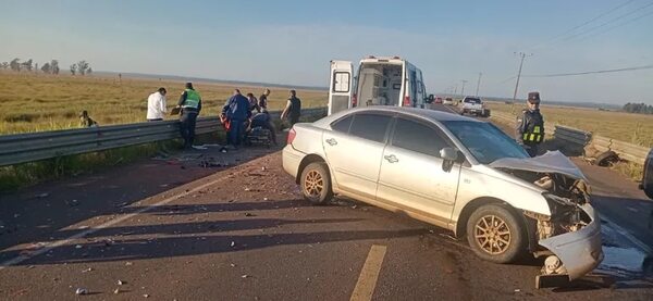 Arroyos y Esteros: choque de vehículos deja tres niños y un adulto heridos - Nacionales - ABC Color