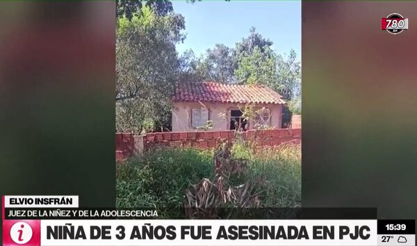 Rescataron a hermanos de la niña de 3 años asesinada en PJC - Megacadena — Últimas Noticias de Paraguay