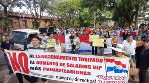 Ciudadanos se plantan y dicen no al estacionamiento tarifado
