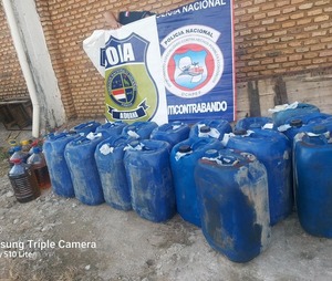Diario HOY | Incautan nafta de contrabando por valor de G. 6.000.000 