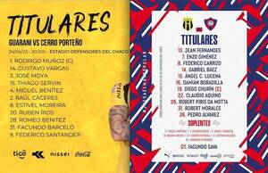 Ro-Ro y Sava confirmaron a sus 11 soldados para el duelo en Sajonia