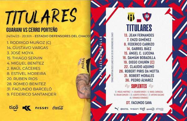 Ro-Ro y Sava confirmaron a sus 11 soldados para el duelo en Sajonia