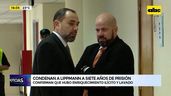 Video: Condenan a Lippmann a siete años de prisión - ABC Noticias - ABC Color