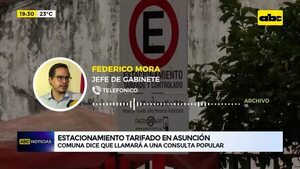 Estacionamiento Tarifado: Comuna dice que llamará a una consulta popular - ABC Noticias - ABC Color