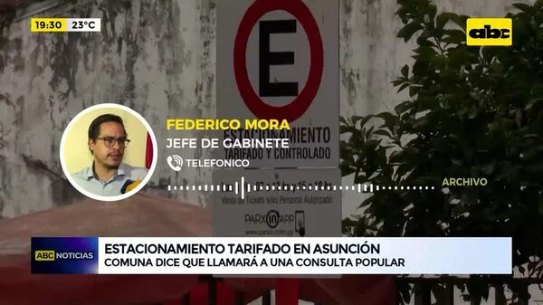 Estacionamiento Tarifado: Comuna dice que llamará a una consulta popular - ABC Noticias - ABC Color