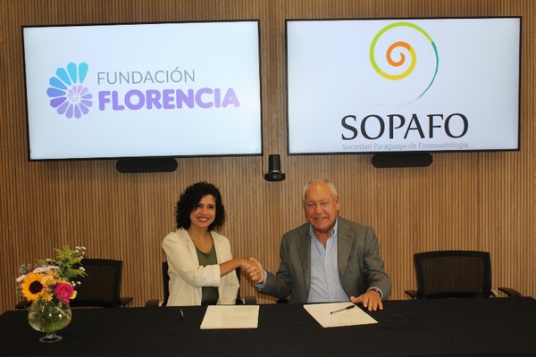 Fundación Florencia y la Sociedad Paraguaya de Fonoaudiología firman Convenio de Cooperación | Lambaré Informativo