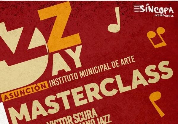 Jazzday Asunción 2023 inicia con clases magistrales gratuitas | Lambaré Informativo