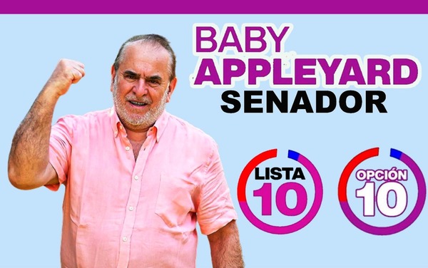 “Baby” Appleyard promete políticas públicas desde el Senado en favor de la ciudadanía •