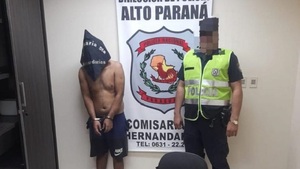 Agredió a su familia, intentó incendiar la casa y quedó detenido - Noticias Paraguay