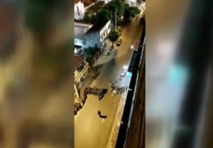 Luque: Incidentes entre policías y barrabravas - SNT