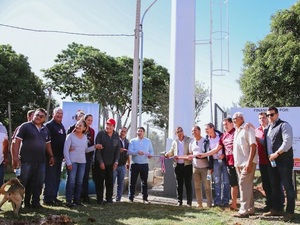 ITAIPU inauguró sistemas de agua potable y asfaltado en Juan E. O´leary y Franco