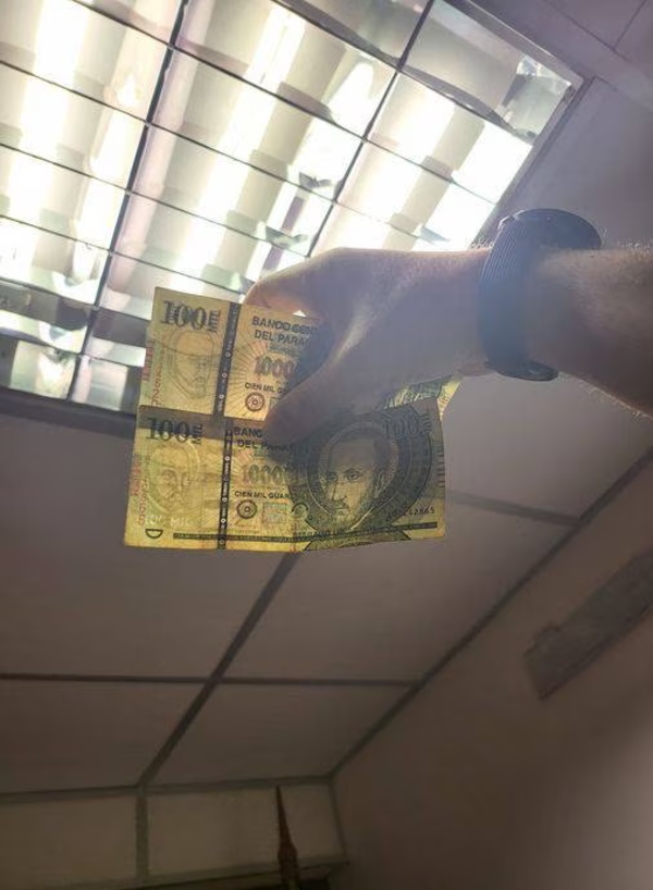 La Policía advierte sobre circulación de billetes falsos de G. 100 mil
