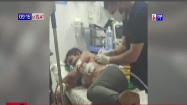 Mujer fue atacada por su expareja con un puñal - Noticias Paraguay