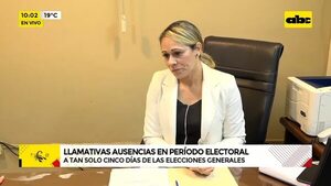 Video: Llamativas ausencias en periodo electoral - ABC Noticias - ABC Color
