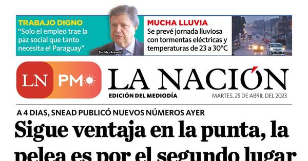 La Nación / LN PM: edición mediodía del 25 de abril