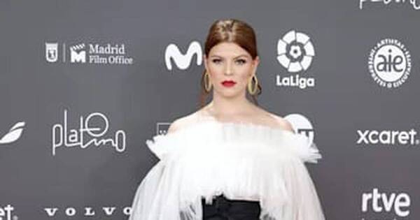 La Nación / Con clase y elegancia, actriz paraguaya conquistó los Premios Platino