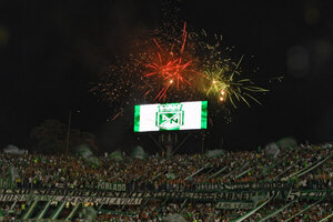 Versus / Atlético Nacional-Olimpia en el "Atanasio Girardot" y con público