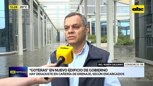 Video: “Goteras” en nuevo edificio de Gobierno - ABC Noticias - ABC Color