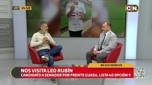 Nos visita Leo Rubín a días de los comicios nacionales - C9N