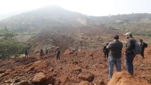 Guatemala: derrumbe a causa de las lluvias - C9N