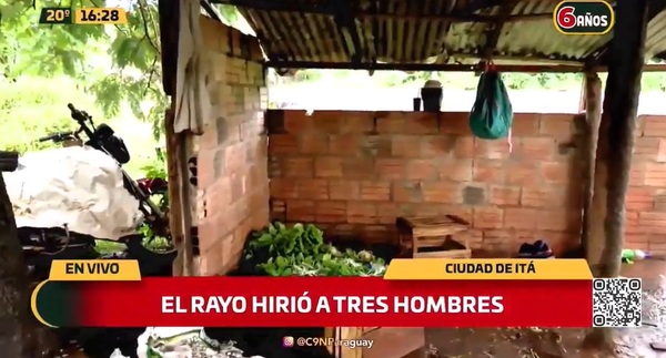 Itá: Trabajaban en su huerta y les cayó un rayo - C9N