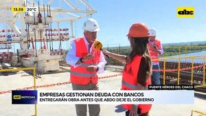 Puente Héroes del Chaco: entregarán obra antes de que Abdo deje el gobierno - ABC Noticias - ABC Color