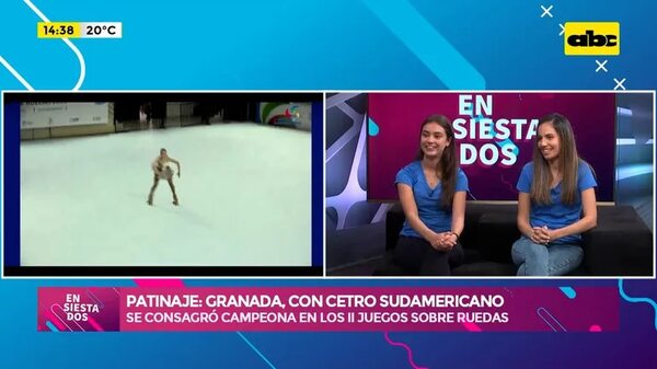 Patinaje: Granada, con cetro sudamericano - Ensiestados - ABC Color