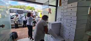 Empiezan a cargar maletines electorales asignados al Voto en Casa - ADN Digital