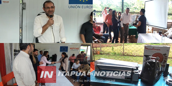 CÉSAR CERINI PARTICIPÓ DE ENTREGA DE EQUIPAMIENTOS Y CRÉDITOS A PEQUEÑOS PRODUCTORES - Itapúa Noticias