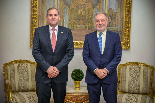 Canciller dialogó con embajador de la Unión Europea sobre próxima Cumbre Celac –UE - .::Agencia IP::.