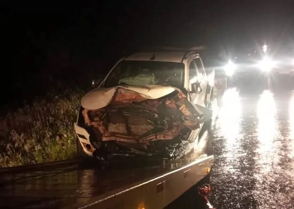 Choque frontal deja un muerto en Alto Paraná  - Nacionales - ABC Color