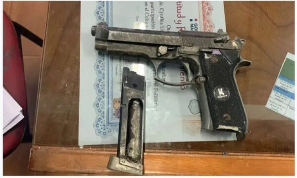 Niño de cuarto grado llevó una pistola a la escuela de Ciudad del Este