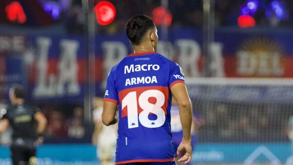 Blas Armoa, feliz por este momento